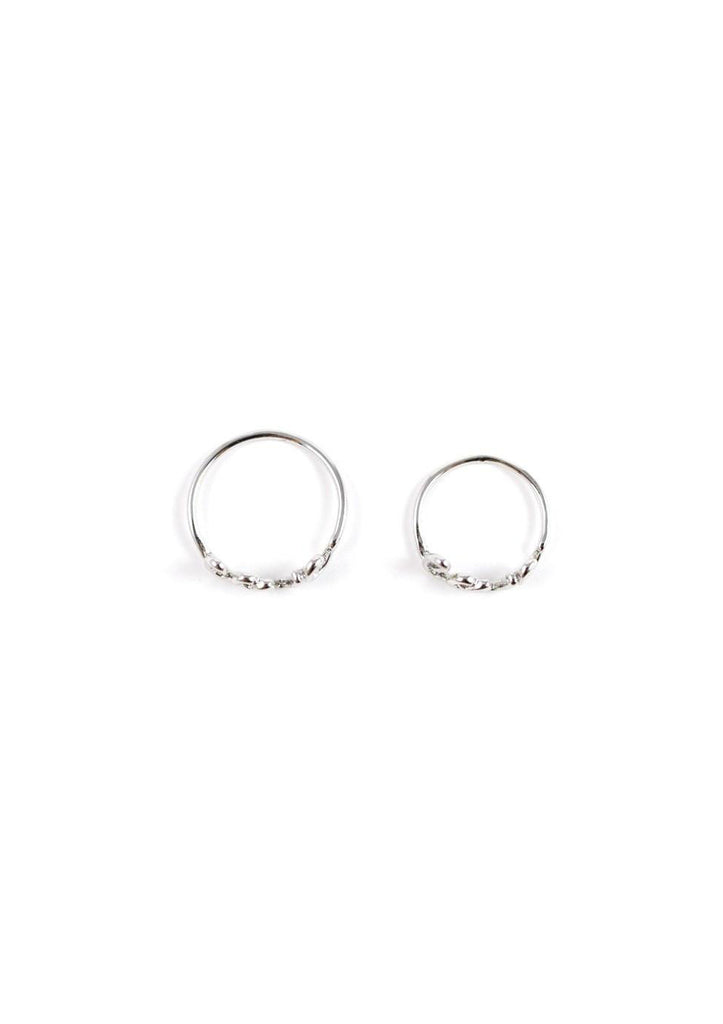 Cursive Long Ring Silver Online Accessories Kollidea 7