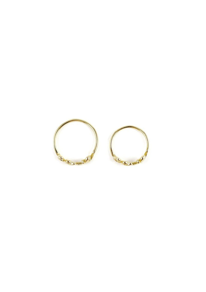 Accessories Online Cursive Ring Gold Kollidea Set