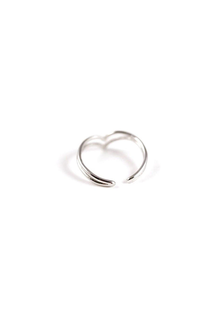 Double Chevron V Ring Silver Online Accessories Jewelry Kollidea 5