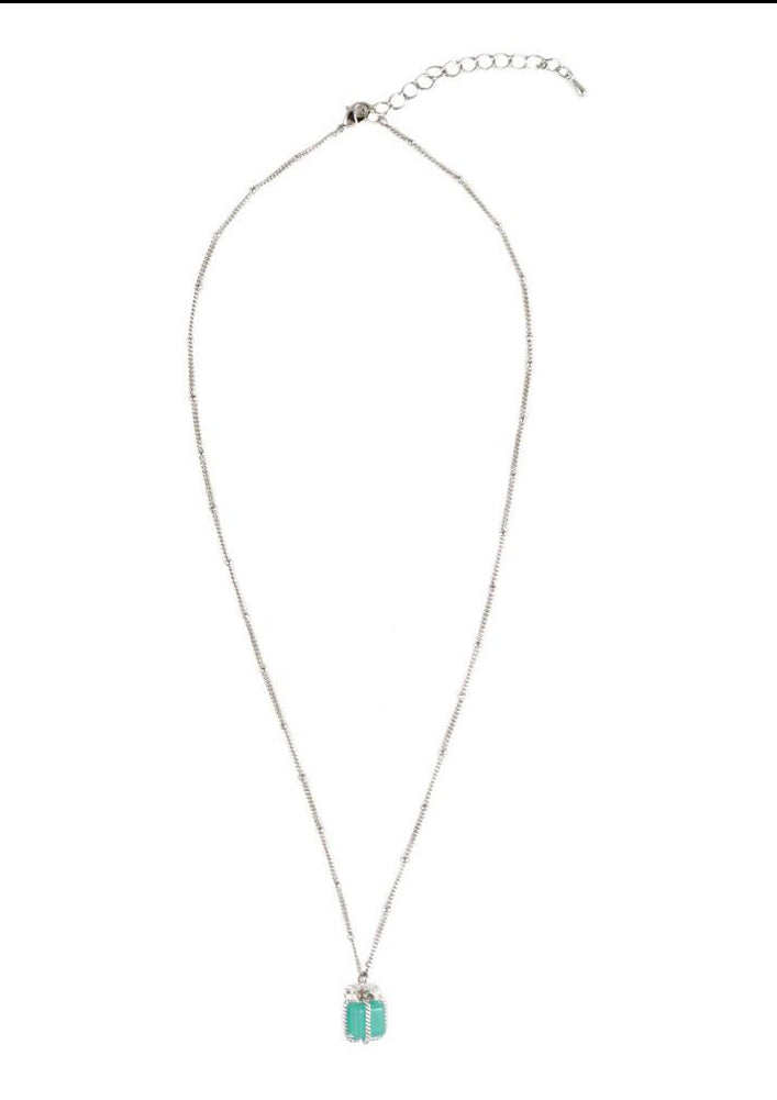 Necklace GiftBox Turquoise Silver Kollidea Accessories Jewelry Online 3