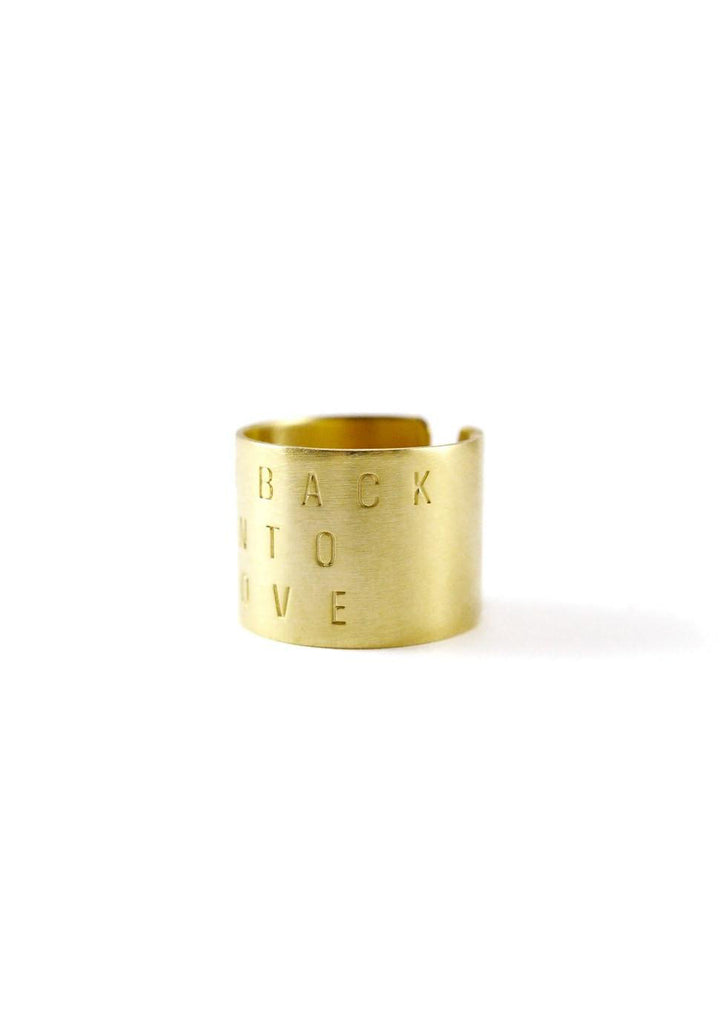 Way back into love Gold Ring Online Accessories Kollidea 5