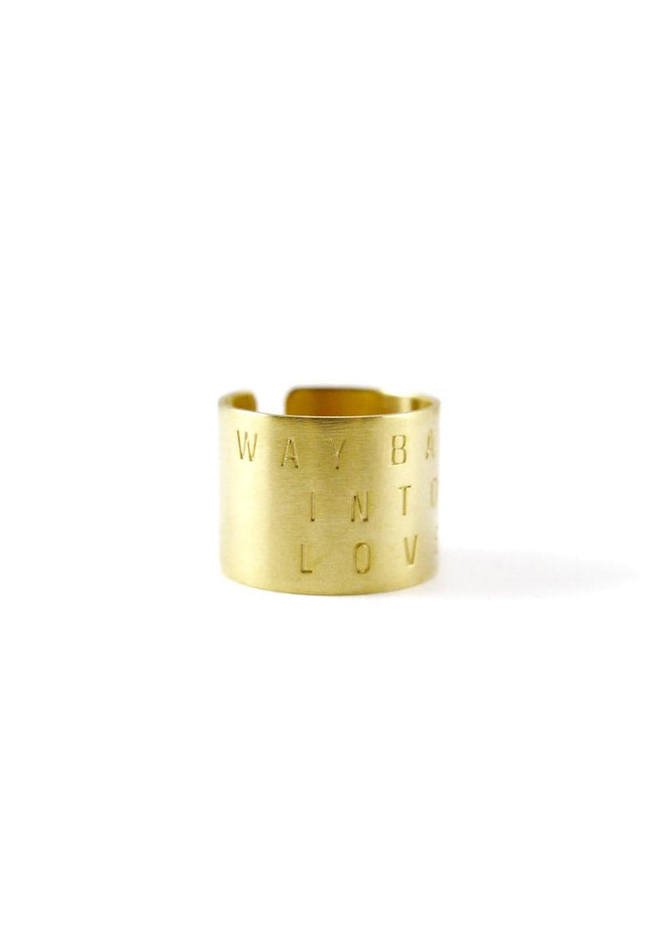 Way back into love Gold Ring Online Accessories Kollidea 4